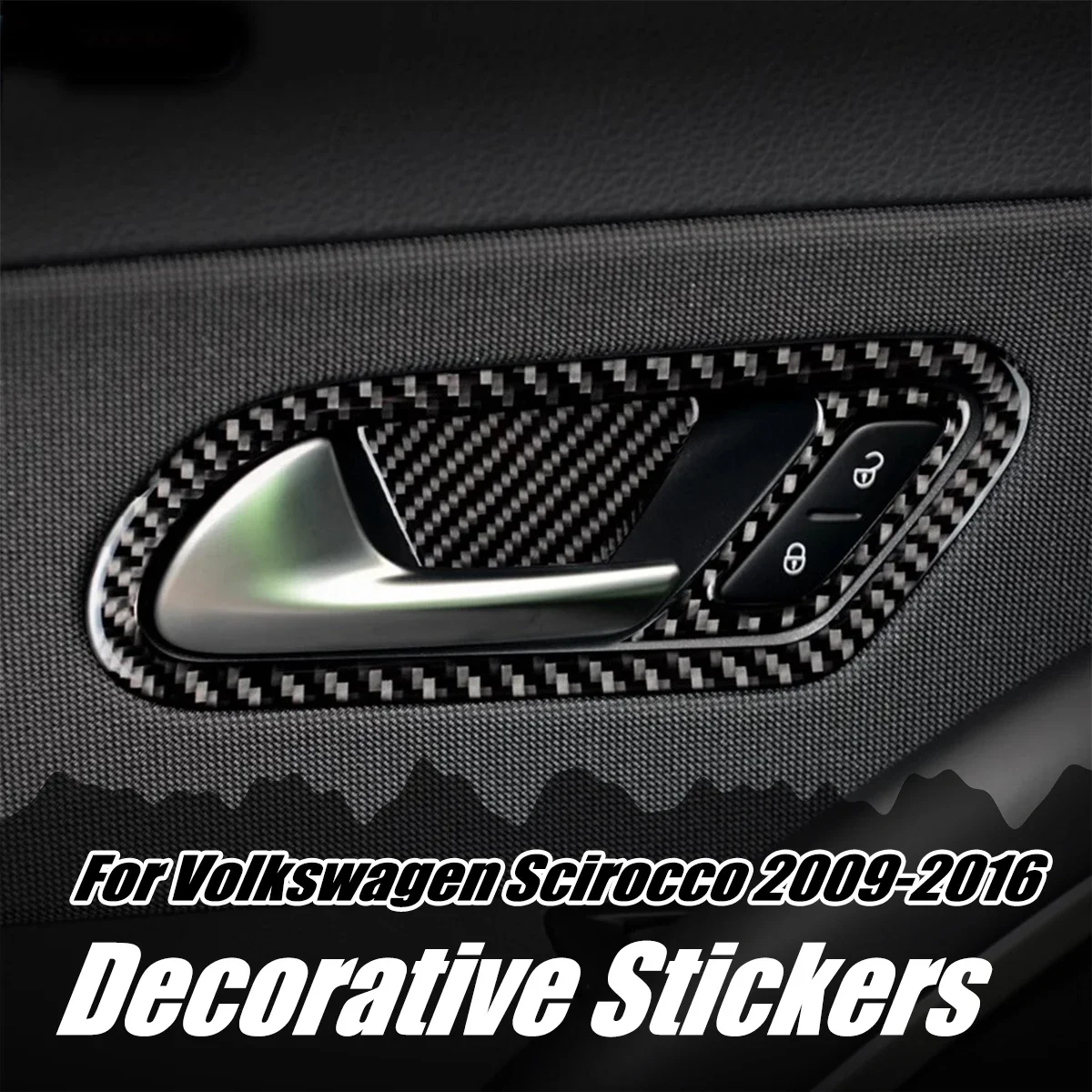For Volkswagen Scirocco 2009-2016 Carbon Fiber Interior Modification Of Interior Door Handle Decorative Stickers Car Accessories
For Volkswagen Scirocco 2009-2016 Carbon Fiber Interior Modification Of Interior Door Handle Decorative Stickers Car Accessories