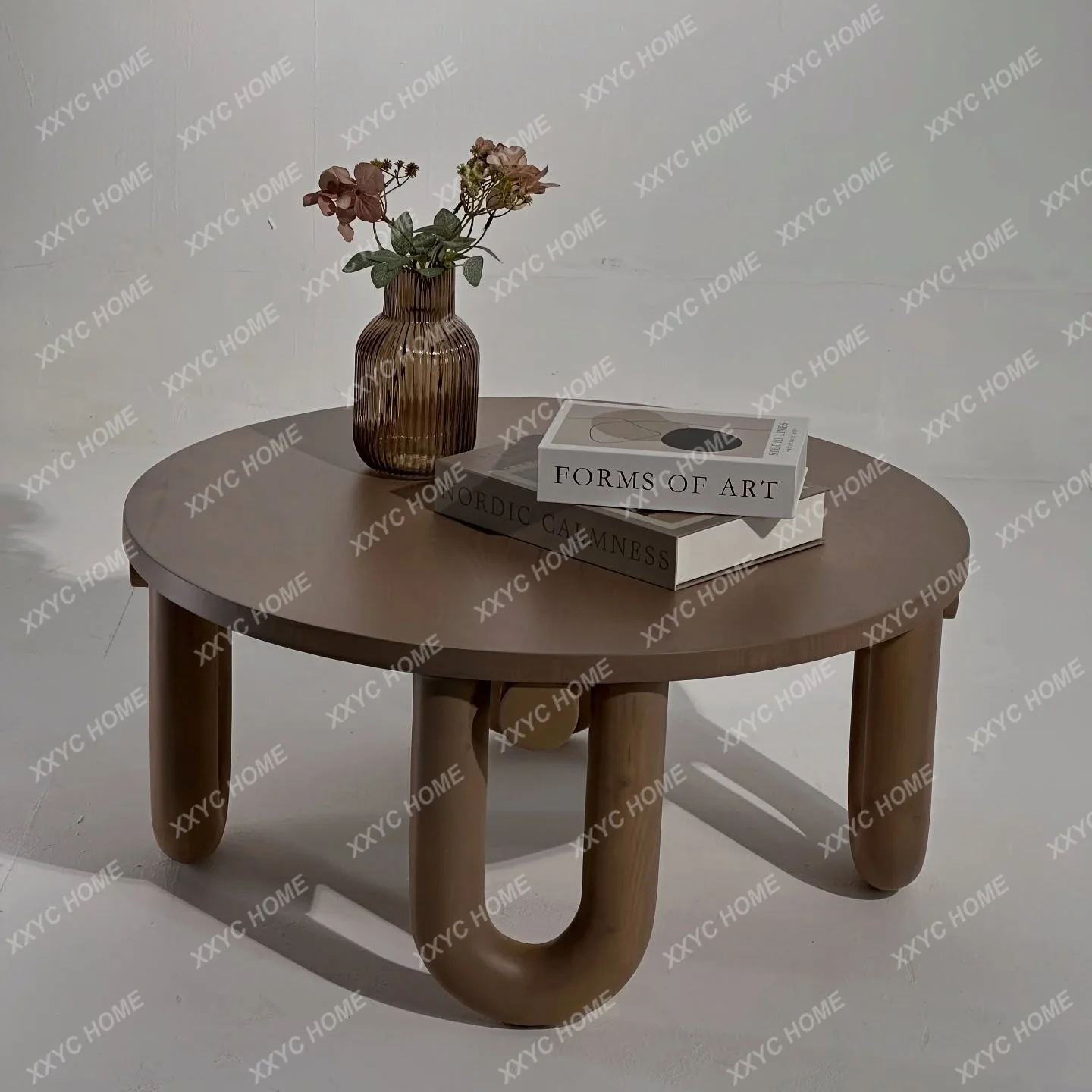 modern simple solid wood round coffee table household living room light luxury coffee table
modern simple solid wood round coffee table household living room light luxury coffee table