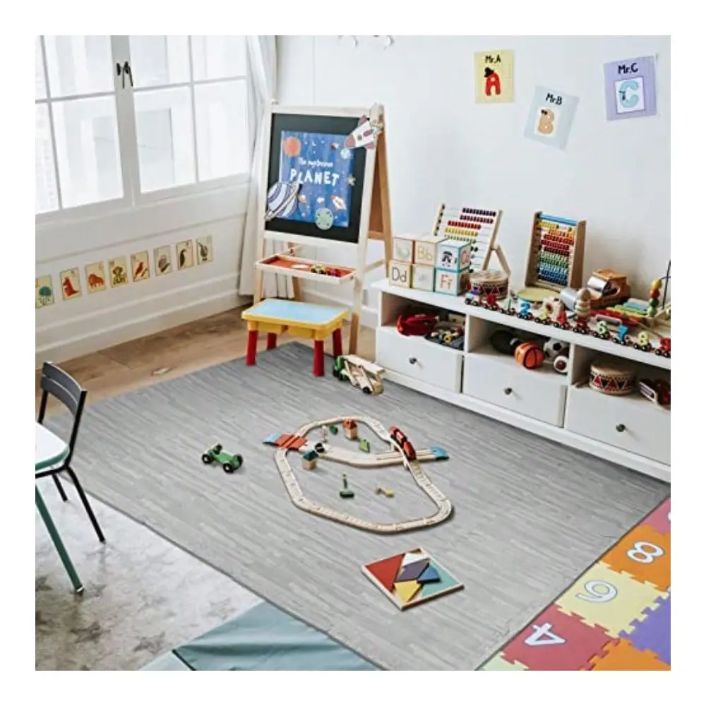 Pcs Interlocking Foam Floor Mats 11.8 X 11.8 Inch Wood Grain Mats Foam Tiles For Playroom Exercise Bedroom Farmhouse
Pcs Interlocking Foam Floor Mats 11.8 X 11.8 Inch Wood Grain Mats Foam Tiles For Playroom Exercise Bedroom Farmhouse