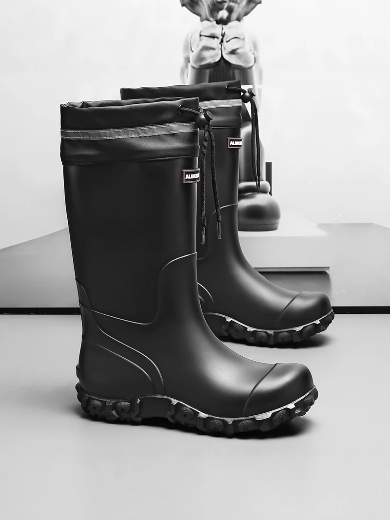 Men's Mid-Calf Rain Boots 2026 New Style Fishing Car Wash Waterproof Work Safety Kitchen Water Shoes Anti-Slip Rubber Shoes
Men's Mid-Calf Rain Boots 2026 New Style Fishing Car Wash Waterproof Work Safety Kitchen Water Shoes Anti-Slip Rubber Shoes