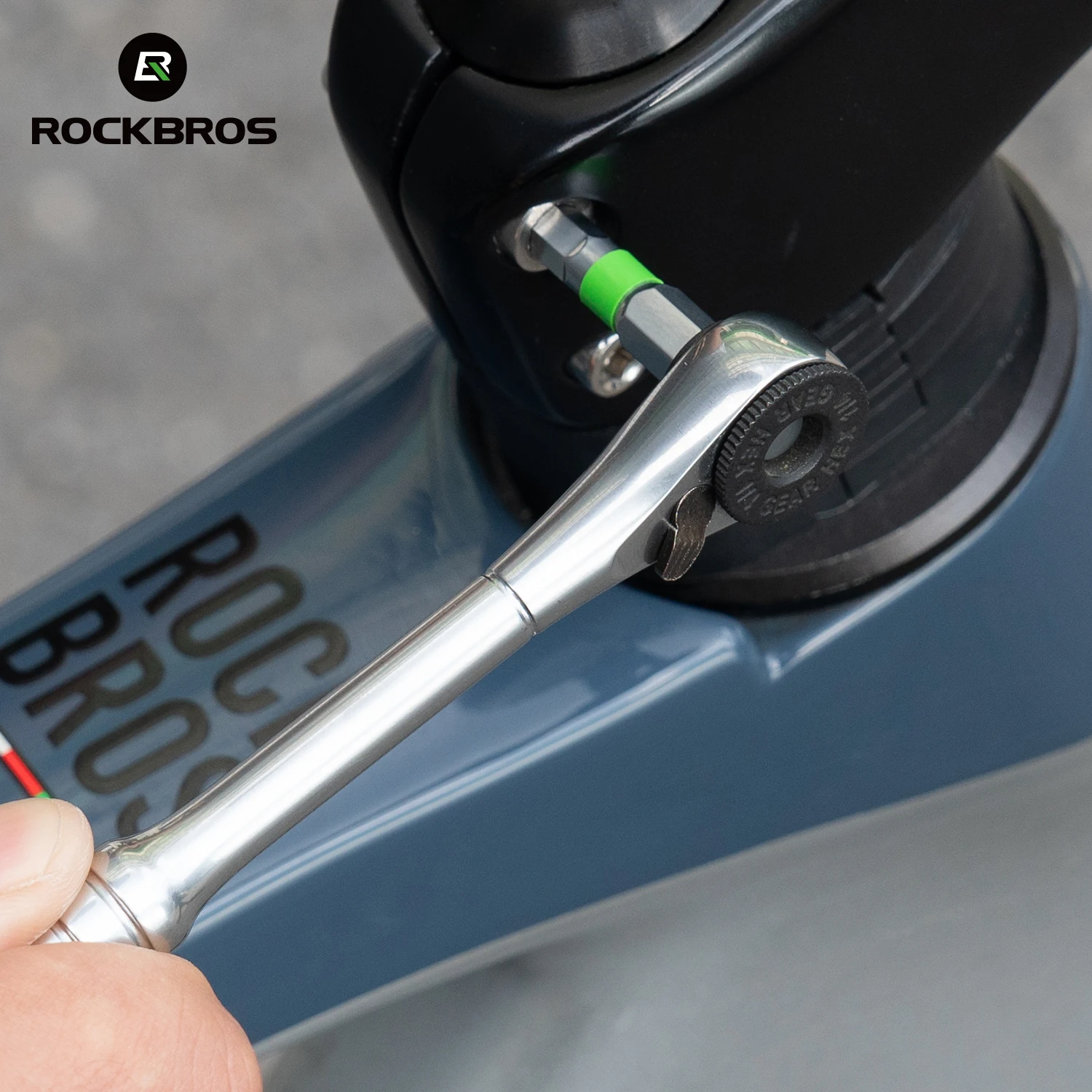 ROCKBROS Bicycle Tools Bike Mini Ratchet Tool Set Bike Torque Wrench Dual Direction Bike Repair Tool Kit Socket Spanner Tools
ROCKBROS Bicycle Tools Bike Mini Ratchet Tool Set Bike Torque Wrench Dual Direction Bike Repair Tool Kit Socket Spanner Tools