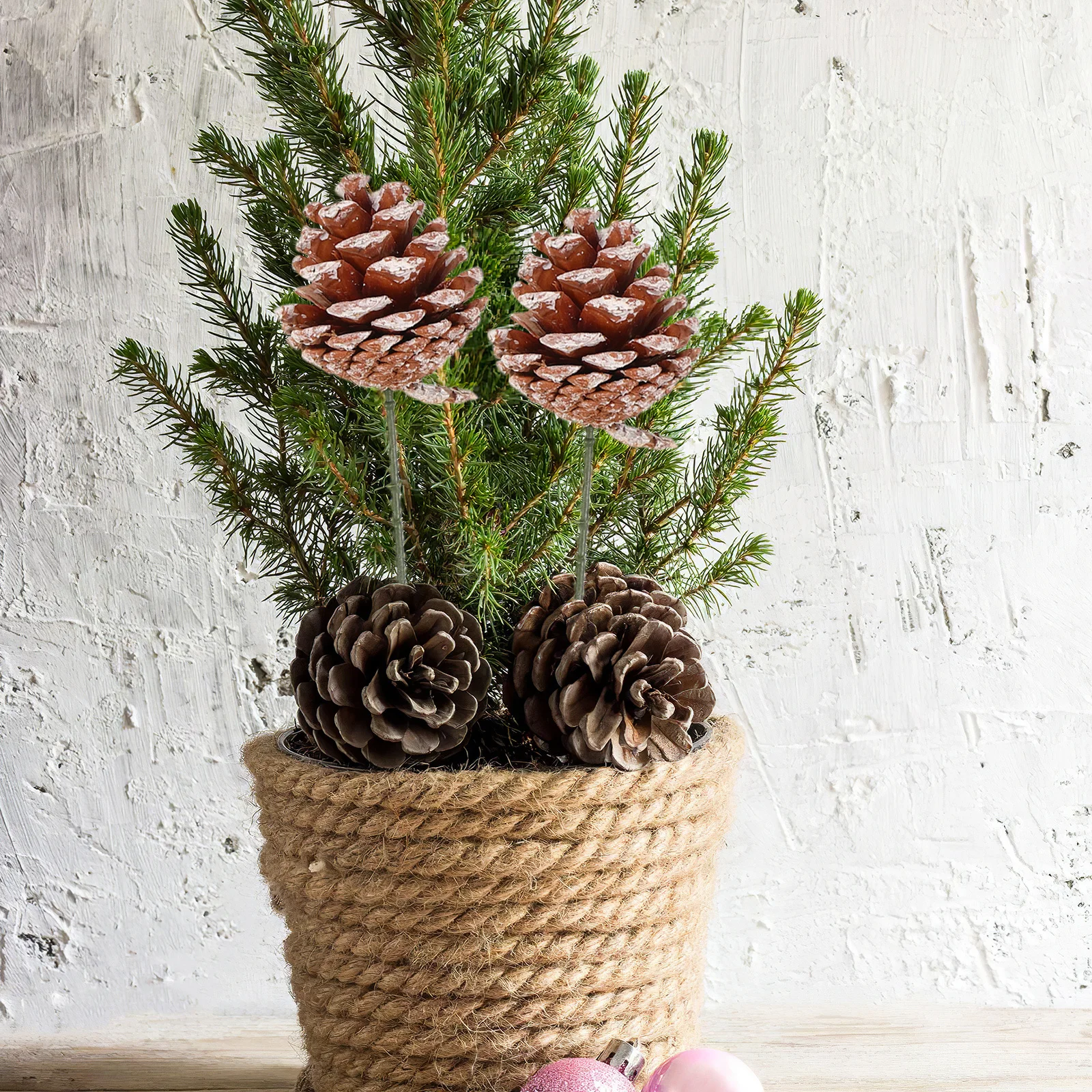 20Pcs Rustic Christmas Pine Cone Picks Holiday Decor for Xmas Wreath Garland Table Fireplace Decorations Xmas Wreath Pinecones
20Pcs Rustic Christmas Pine Cone Picks Holiday Decor for Xmas Wreath Garland Table Fireplace Decorations Xmas Wreath Pinecones