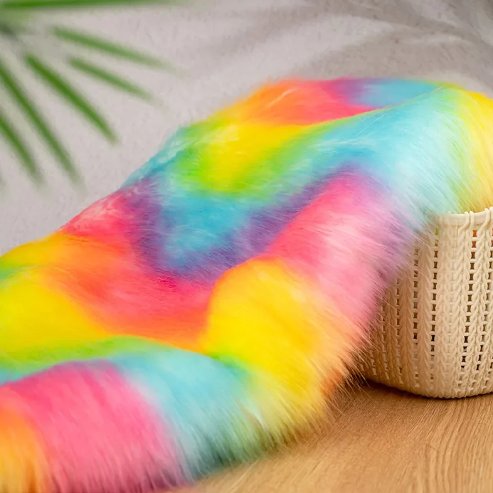 Thickened Tie Dye Imitation Fox Plush Fabric for Clothing Fur Collar Handmade DIY Scarf Decorative Wholesale Sewing Cloth
Thickened Tie Dye Imitation Fox Plush Fabric for Clothing Fur Collar Handmade DIY Scarf Decorative Wholesale Sewing Cloth