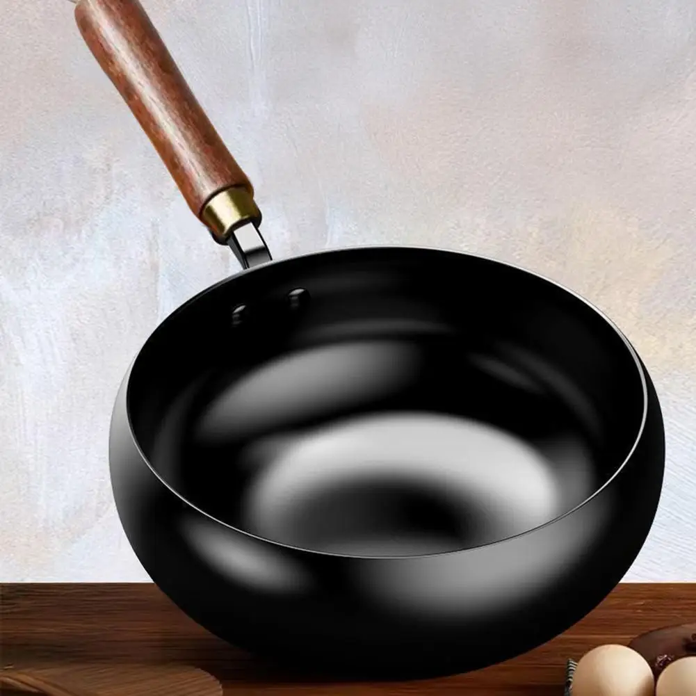 Multi-functional Iron Pot Durable Forged Iron Wok with Nonstick Coating Wooden Lid for Even Heating on Gas Stove or for Easy
Multi-functional Iron Pot Durable Forged Iron Wok with Nonstick Coating Wooden Lid for Even Heating on Gas Stove or for Easy