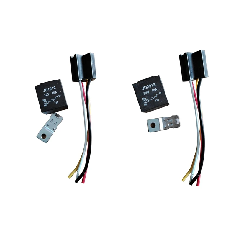 Waterproof Automotive Relay 12V 40A, 4Pin, Car Relay With Harness Socket Iron Back Automotive Relay Metal Socket
Waterproof Automotive Relay 12V 40A, 4Pin, Car Relay With Harness Socket Iron Back Automotive Relay Metal Socket
