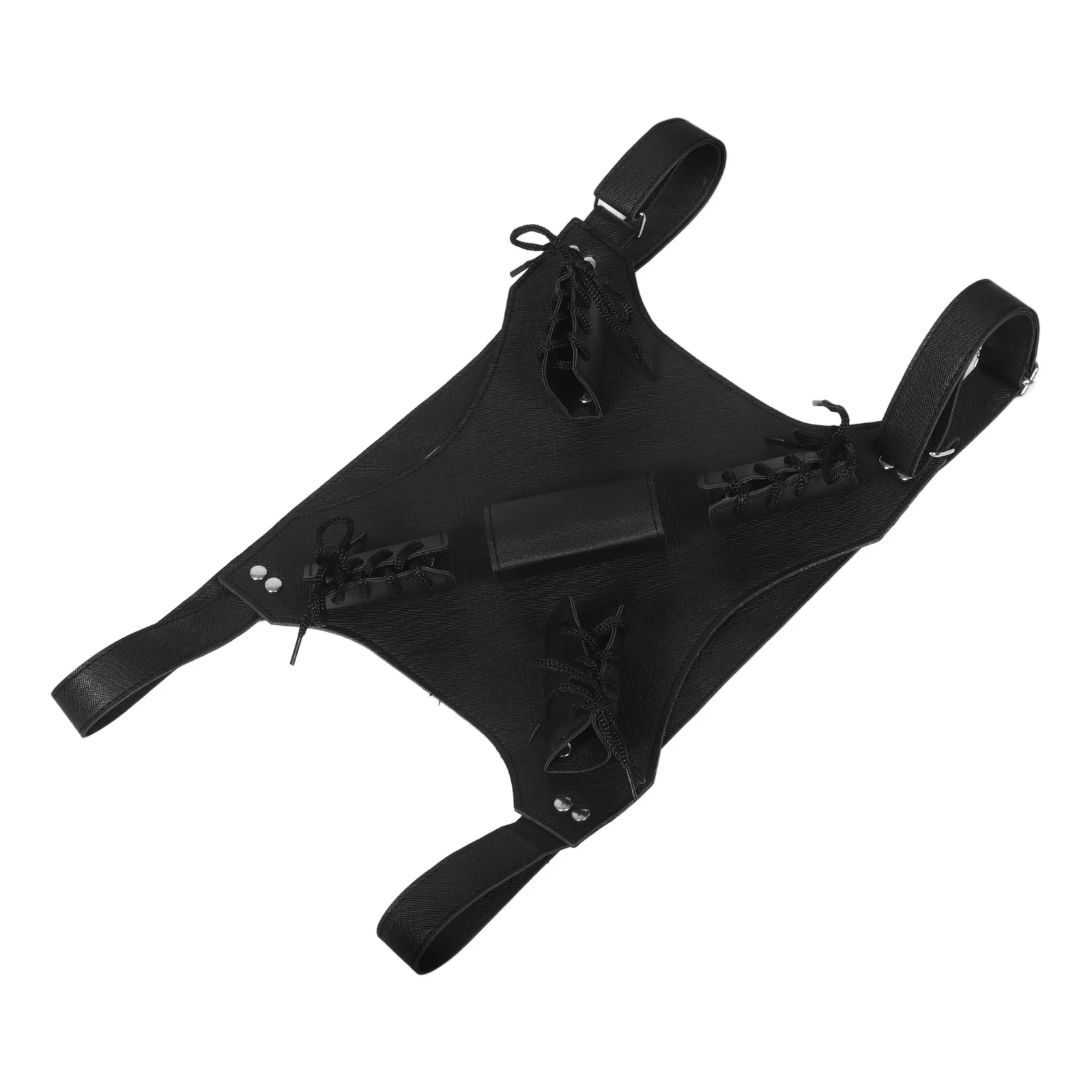 PU Adjustable Double Shoulder Belt Back Holder for Twin Warrior Cosplay Costume
PU Adjustable Double Shoulder Belt Back Holder for Twin Warrior Cosplay Costume