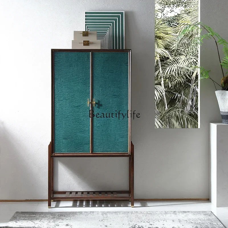 LJYLD33Modern New Chinese Style Blackwood Double Door Wine Cooler Decorative Shelf Solid Wood Locker
LJYLD33Modern New Chinese Style Blackwood Double Door Wine Cooler Decorative Shelf Solid Wood Locker