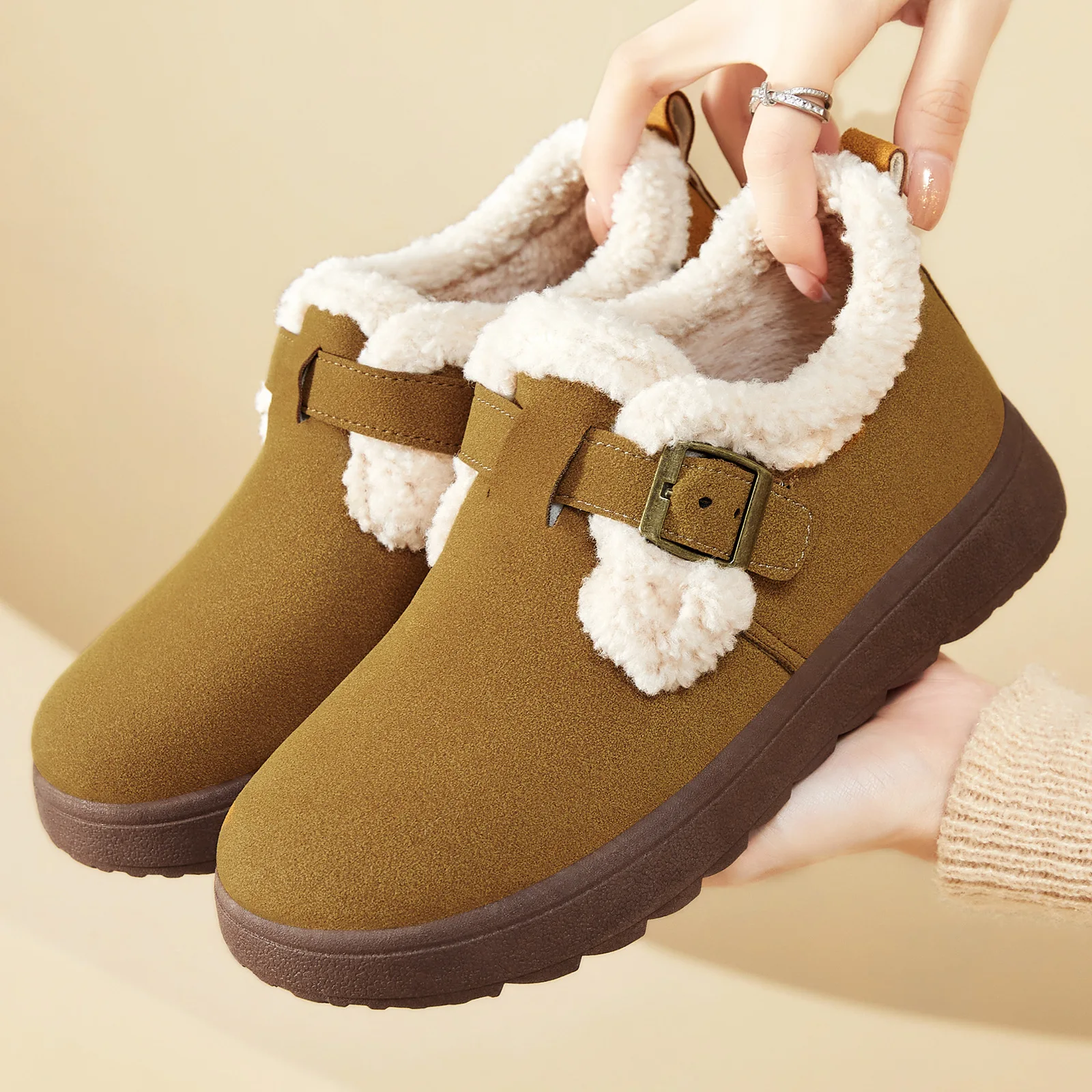 2025 New Winter Women's Boots Comfortable Women's Snow Boots Plush Warm Ankle Boots Winter Thick Fashion Versatile Cotton Boots
2025 New Winter Women's Boots Comfortable Women's Snow Boots Plush Warm Ankle Boots Winter Thick Fashion Versatile Cotton Boots