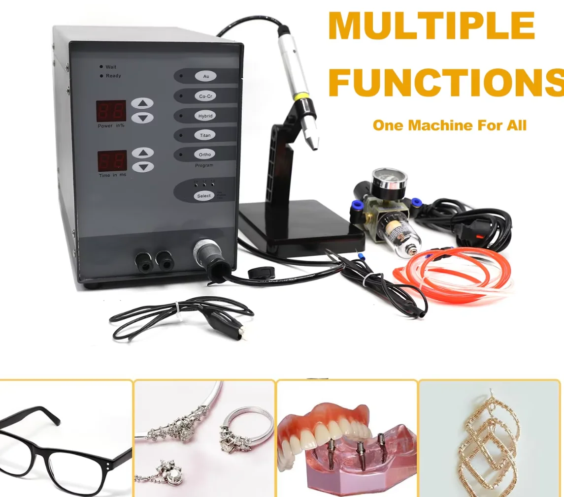 150A Jewelry Stainless Steel Spot La ser Welding Machine Automatic CNC Handheld Pulse TIG Welding Machine For Welding Jewelry
150A Jewelry Stainless Steel Spot La ser Welding Machine Automatic CNC Handheld Pulse TIG Welding Machine For Welding Jewelry