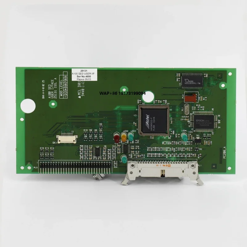 Original Factory PCB Assembly Front Panel 25131 CIJ Spare Part Front Panel for A100 Continuous Inkjet Printer
Original Factory PCB Assembly Front Panel 25131 CIJ Spare Part Front Panel for A100 Continuous Inkjet Printer