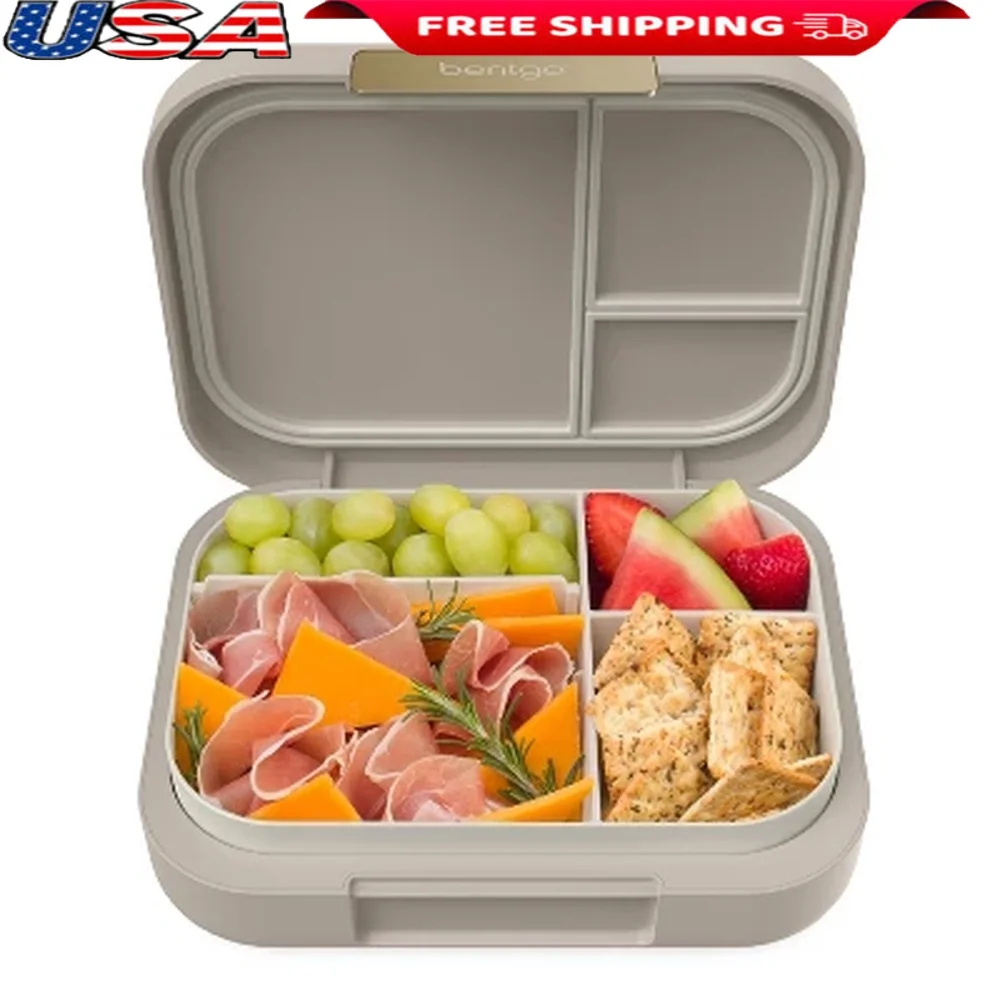 Стильный герметичный ланч-бокс Bento со съемным разделителем, безопасный для микроволновой печи, многоразовый контейнер для еды для взрослых и подростков 
Стильный герметичный ланч-бокс Bento со съемным разделителем, безопасный для микроволновой печи, многоразовый контейнер для еды для взрослых и подростков