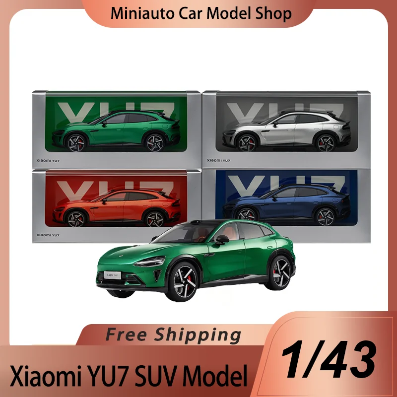 New In Stock Original Factory 1:43 Xiaomi Yu7 Alloy Miniature Diecast Model Xiaomi Yu7 Suv Car Model Ornament Toys Kids Gift
New In Stock Original Factory 1:43 Xiaomi Yu7 Alloy Miniature Diecast Model Xiaomi Yu7 Suv Car Model Ornament Toys Kids Gift