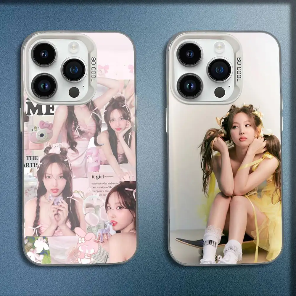 Korean Singer N-Nayeon Phone Case For iPhone 16,15,14,13,12,11,Mini,Pro,E,MAX White Candy Matte Shockproof Cover
Korean Singer N-Nayeon Phone Case For iPhone 16,15,14,13,12,11,Mini,Pro,E,MAX White Candy Matte Shockproof Cover