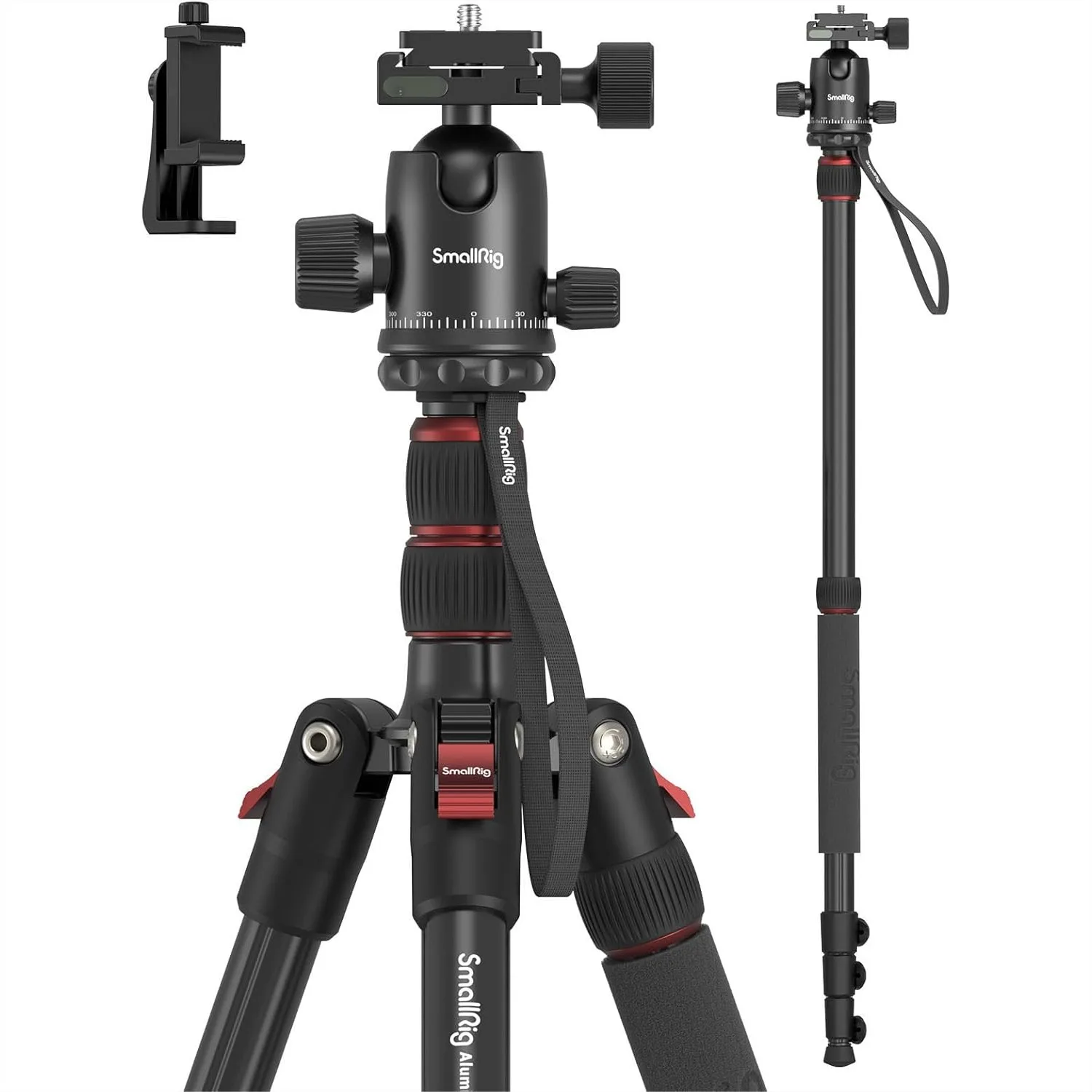 71" Camera Tripod, Foldable Aluminum Tripod/Monopod 2-in-1, 360° Ball Head Detachable, Max Load 33lb, Height Adjustable from 16
71" Camera Tripod, Foldable Aluminum Tripod/Monopod 2-in-1, 360° Ball Head Detachable, Max Load 33lb, Height Adjustable from 16
