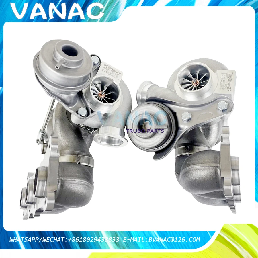 Twin Turbocharger 11657583864 11657563686 For BMW 135i 335i 335xi 535i Z4 X6 740 F71 F01 11657649290 11657593016 11654564711
Twin Turbocharger 11657583864 11657563686 For BMW 135i 335i 335xi 535i Z4 X6 740 F71 F01 11657649290 11657593016 11654564711