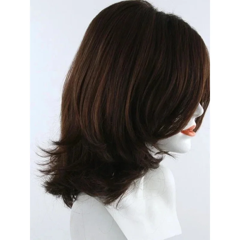 Human Hair New Fashion Women's Hairstyle Dark Brow Straight Wigs 14 Inch
Human Hair New Fashion Women's Hairstyle Dark Brow Straight Wigs 14 Inch