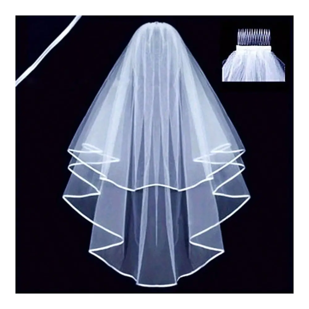 Double Layer Bridal Veil, Veil Weights Long Veil Viel Wedding Veil Long White Vail Wedding Hair Accessories Wedding Veil Short
Double Layer Bridal Veil, Veil Weights Long Veil Viel Wedding Veil Long White Vail Wedding Hair Accessories Wedding Veil Short