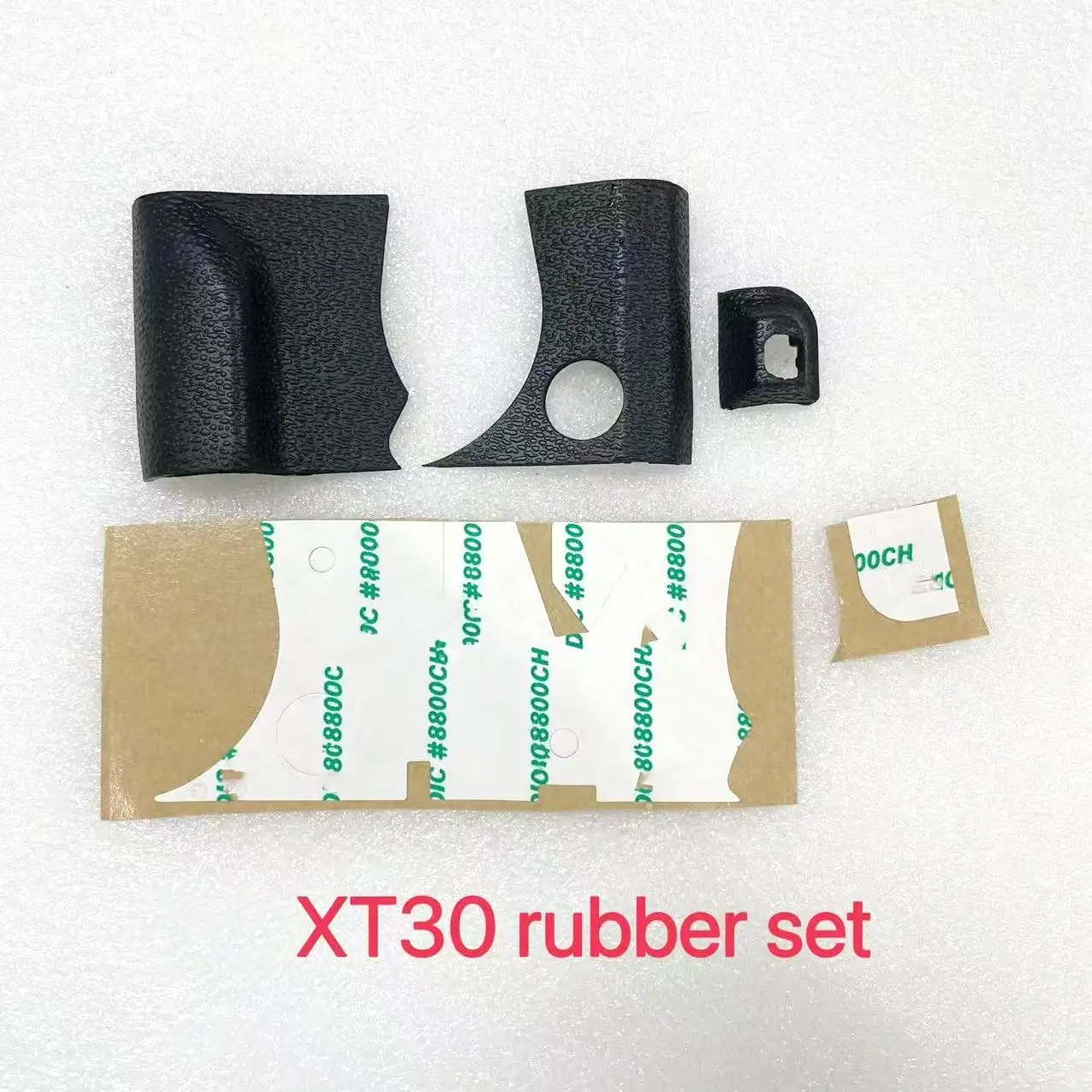 New for Fujifilm FUJI X-T30 II XT30II XT30 X-T30 Mark II Body Rubber Grip + Rear Thumb + Front Side Rubber Cover Part with Tape
New for Fujifilm FUJI X-T30 II XT30II XT30 X-T30 Mark II Body Rubber Grip + Rear Thumb + Front Side Rubber Cover Part with Tape