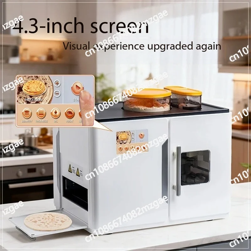 Fully automatic electric rotary corn tortilla machine - household and commercial flat corn tortilla machine rotation
Fully automatic electric rotary corn tortilla machine - household and commercial flat corn tortilla machine rotation