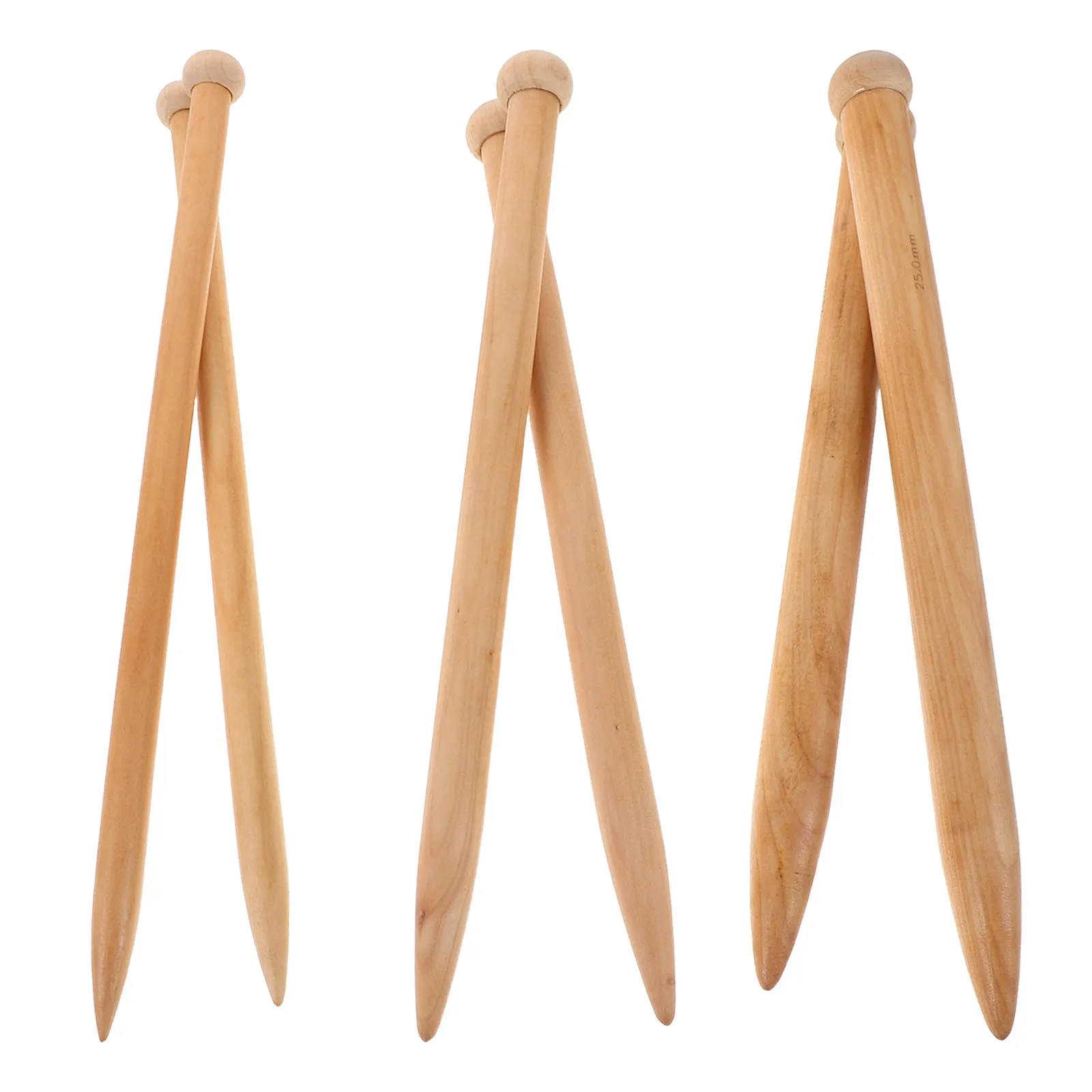 6Pcs Jumbo Wooden Thick Yarn Knitting Needles Straight 35Cm Ergonomic Hand Knitting Tool for DIY Blankets Scarves Sweaters
6Pcs Jumbo Wooden Thick Yarn Knitting Needles Straight 35Cm Ergonomic Hand Knitting Tool for DIY Blankets Scarves Sweaters