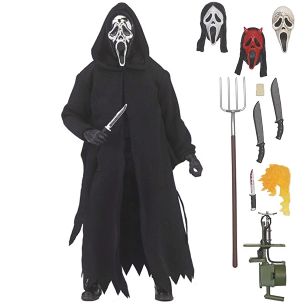 Anime GhostFace Figure Horror Ghost Nun GhostFace Action Figures Movable Toy Scream Ghost Doll Halloween Christmas Birthday Gift
Anime GhostFace Figure Horror Ghost Nun GhostFace Action Figures Movable Toy Scream Ghost Doll Halloween Christmas Birthday Gift