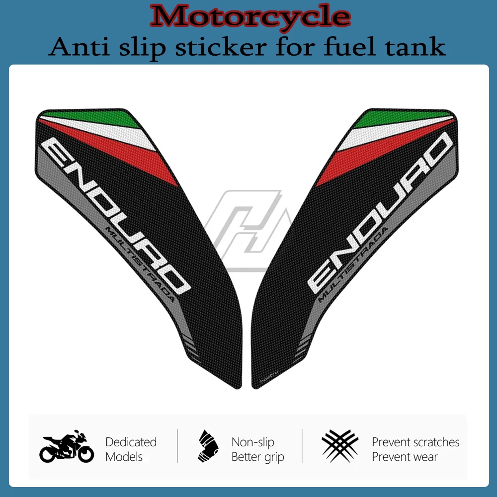 Motorcycle Anti-slip Side Tank Pad Protection Knee Grip Mat for Ducati Multistrada 1200 1260 V2 V2S motorcycle
Motorcycle Anti-slip Side Tank Pad Protection Knee Grip Mat for Ducati Multistrada 1200 1260 V2 V2S motorcycle