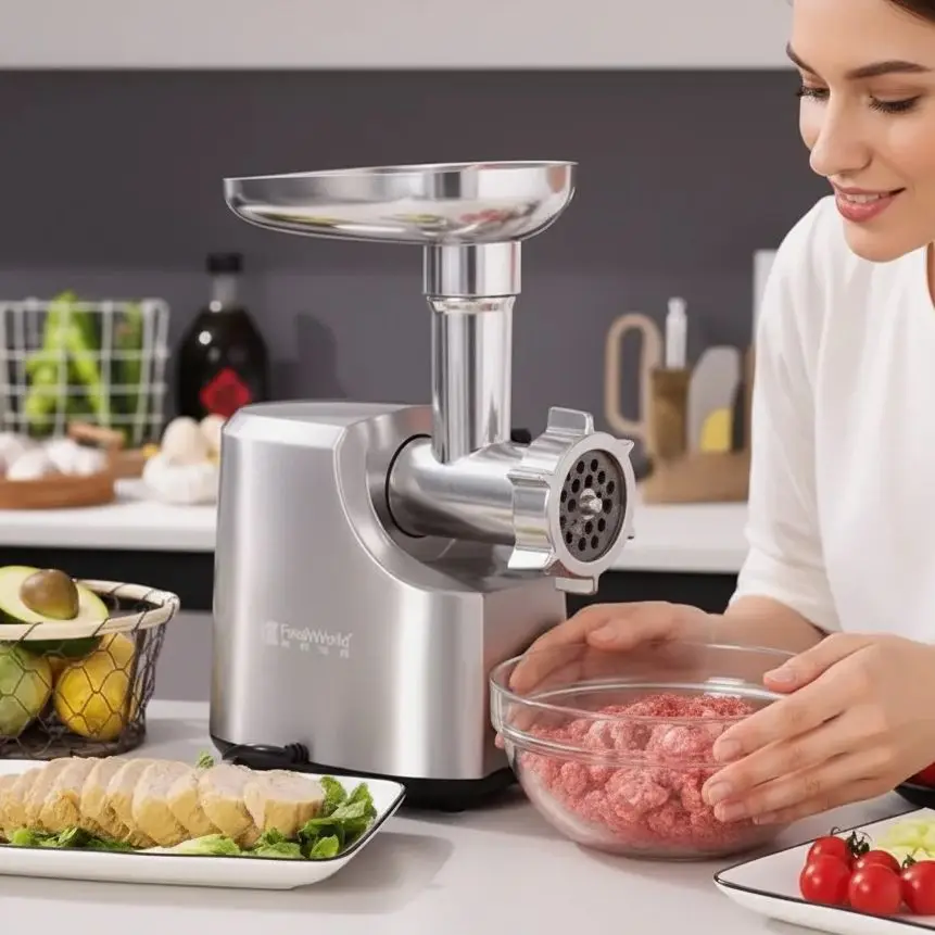 Electric Meat Grinder Home Use Multi-function Automatic Stainless Steel Small Commercial Enema Meat Filling Machine
Electric Meat Grinder Home Use Multi-function Automatic Stainless Steel Small Commercial Enema Meat Filling Machine