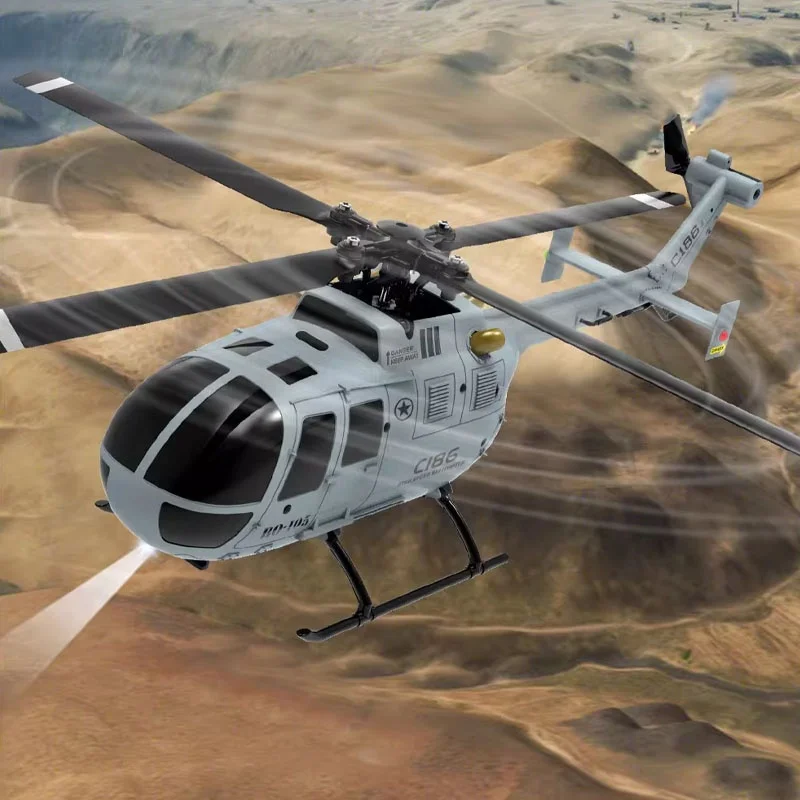 Era C186 Remote-Controlled Helicopter Proportional Simulation Bo105 Fighter Jet Remote-Controlled Aircraft Model Children'S Toy
Era C186 Remote-Controlled Helicopter Proportional Simulation Bo105 Fighter Jet Remote-Controlled Aircraft Model Children'S Toy