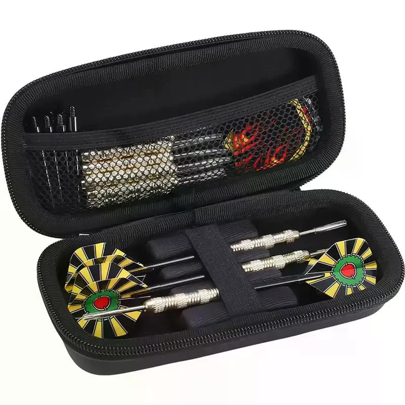 Dart Storage Box With Zipper EVA Hard Shell Storage Box 3-Grid Dart Protection Bag Dart Maintenance Accessories Case
Dart Storage Box With Zipper EVA Hard Shell Storage Box 3-Grid Dart Protection Bag Dart Maintenance Accessories Case