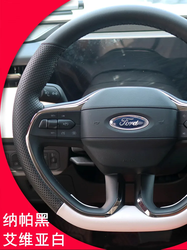 DIY Hand-Sewn Leather Suede Carbon Fiber Car Steering Wheel Cover for Ford Mondeo Evos Interior Auto Accessories
DIY Hand-Sewn Leather Suede Carbon Fiber Car Steering Wheel Cover for Ford Mondeo Evos Interior Auto Accessories