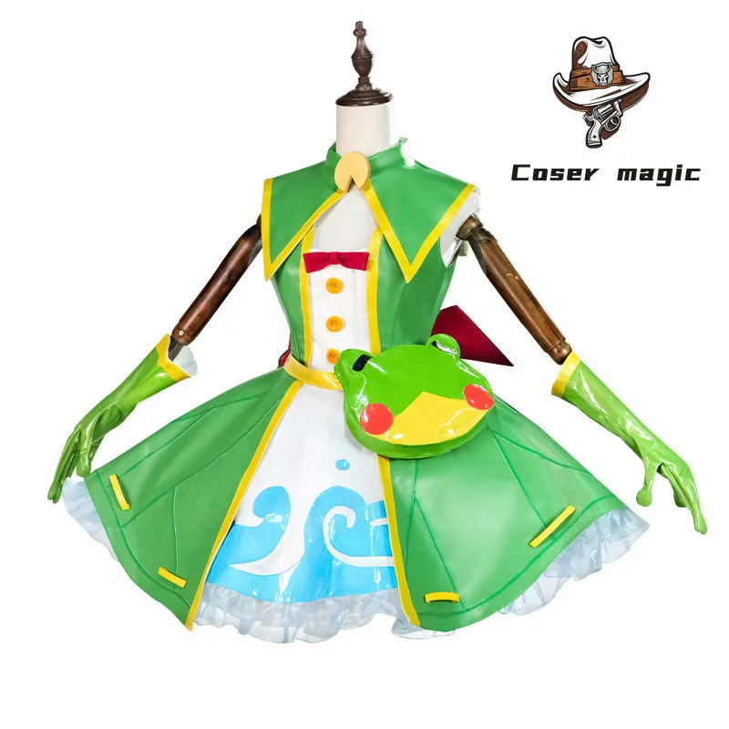 League of Legends Gwen Cosplay Costume Frog Raincoat Game Anime Outfit for Women
League of Legends Gwen Cosplay Costume Frog Raincoat Game Anime Outfit for Women