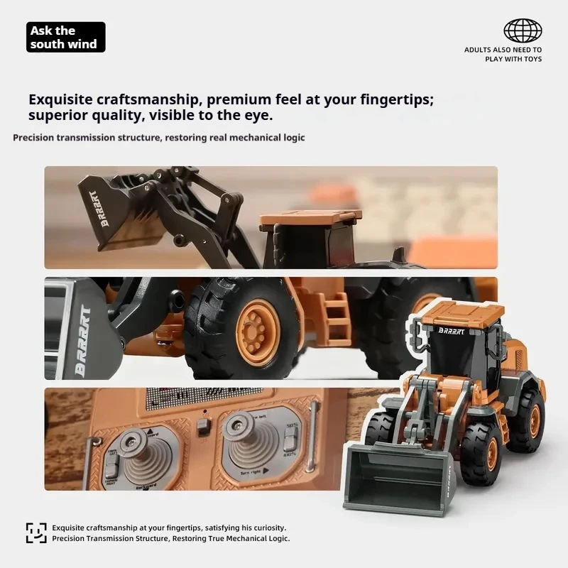 2026 New 1:64 Full-Scale Remote-Controlled Alloy Engineering Vehicle Bulldozer Slow-Speed Linearity Control Realistic Engineerin
2026 New 1:64 Full-Scale Remote-Controlled Alloy Engineering Vehicle Bulldozer Slow-Speed Linearity Control Realistic Engineerin