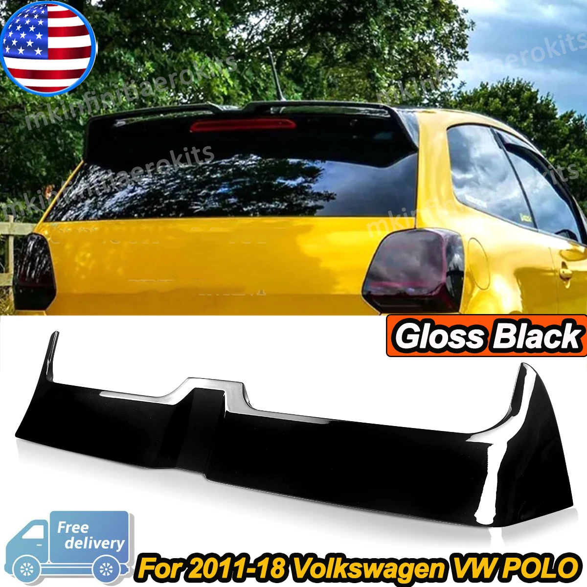 Задний спойлер (антикрыло) для VW Polo MK5 6R 6C WRC 2011-2017, стиль OTG, накладка на крышку багажника
Задний спойлер (антикрыло) для VW Polo MK5 6R 6C WRC 2011-2017, стиль OTG, накладка на крышку багажника