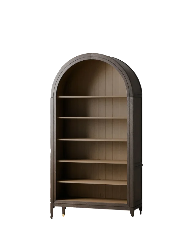 Light luxury solid wood bookcase Children's floor bookshelf Living room retro arched cabinet Open display cabinet
Light luxury solid wood bookcase Children's floor bookshelf Living room retro arched cabinet Open display cabinet