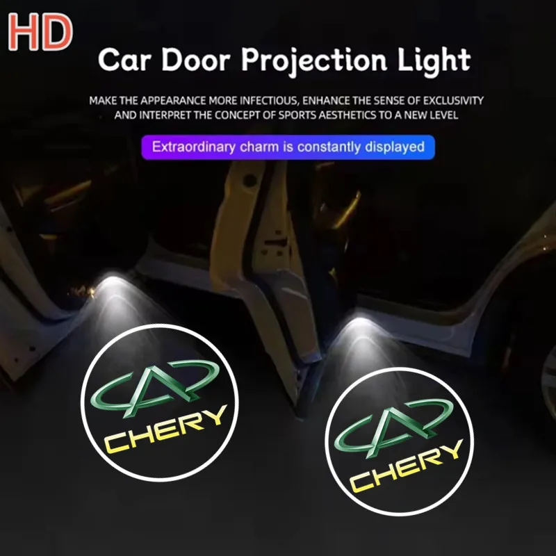 2pcs Car Door Logo Welcome Light HD Wireless Courtesy Projector LED Shadow Lights For Chery KIMO INDIS JAGGI TIGGO 5 A1 A3 A5 QQ
2pcs Car Door Logo Welcome Light HD Wireless Courtesy Projector LED Shadow Lights For Chery KIMO INDIS JAGGI TIGGO 5 A1 A3 A5 QQ