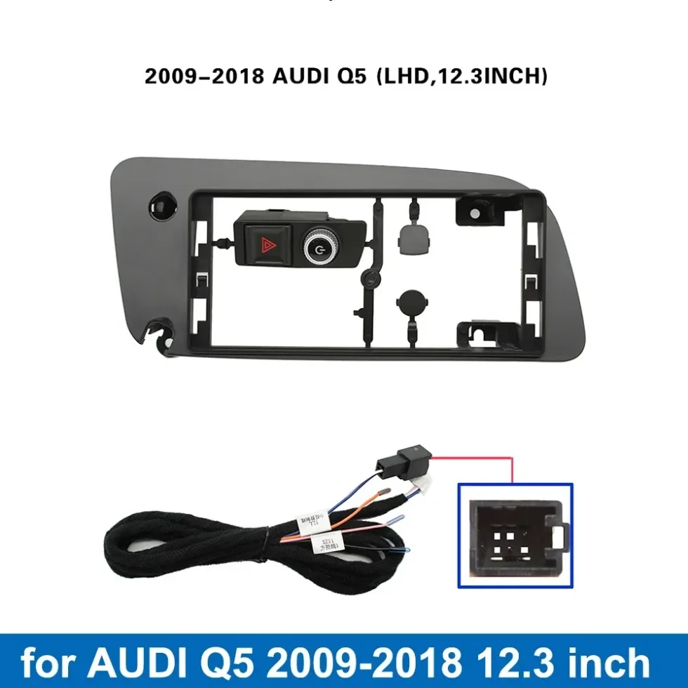 ДЛЯ AD Q5 2009-2018 (левое колесо) 12,3 дюймов Автомобильный радиоприемник панель приборной панели установить Facia консоль ободок GPS пластина адаптер отделка
ДЛЯ AD Q5 2009-2018 (левое колесо) 12,3 дюймов Автомобильный радиоприемник панель приборной панели установить Facia консоль ободок GPS пластина адаптер отделка