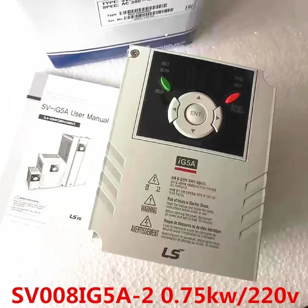 Серия Sv-ig5a Sv008ig5a-2 0,75 кВт/220 В Совершенно новый оригинальный точечный ПЛК
Серия Sv-ig5a Sv008ig5a-2 0,75 кВт/220 В Совершенно новый оригинальный точечный ПЛК