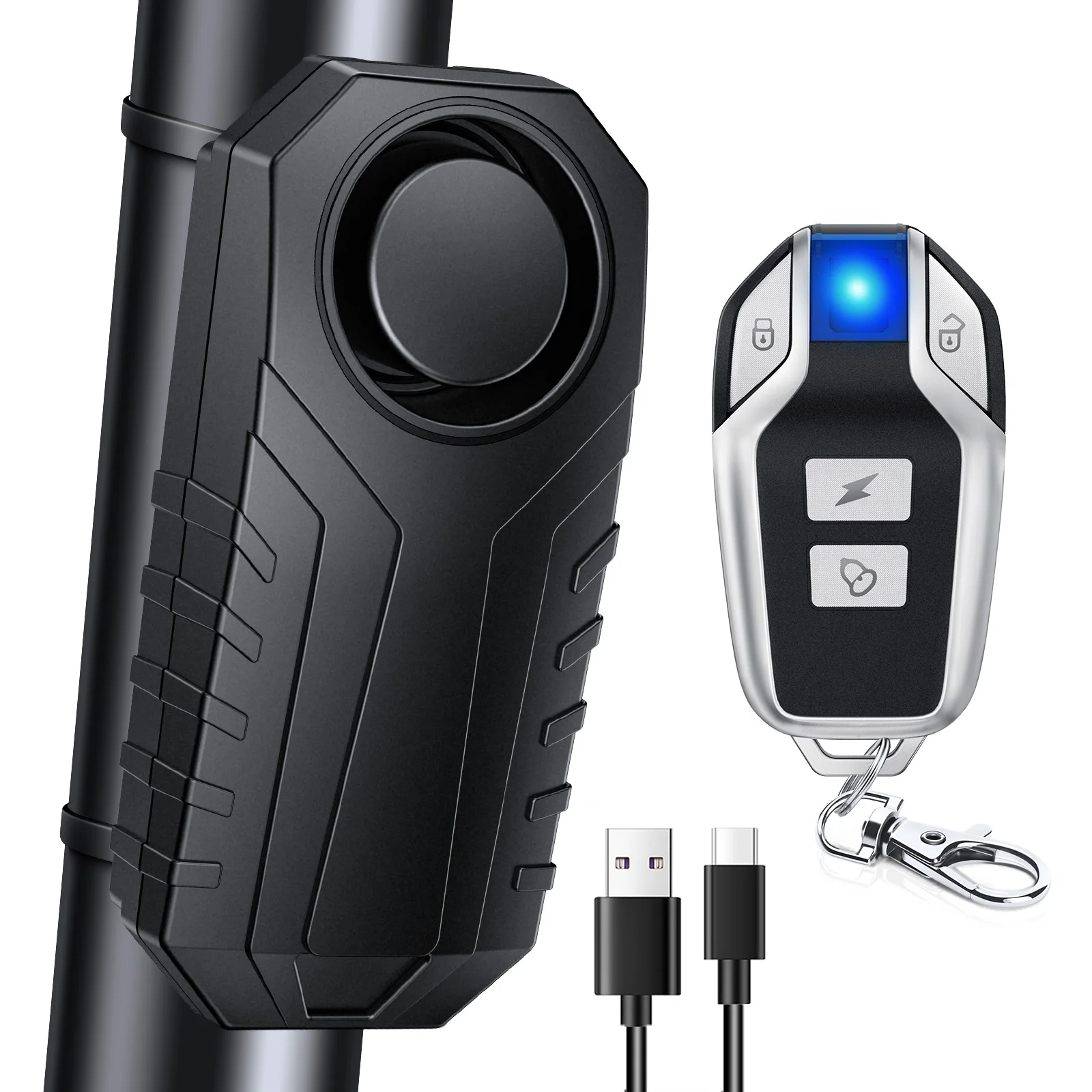 113 дБ Беспроводная сигнализация для мотоцикла с дистанционным управлением Водонепроницаемая велосипедная сигнализация для мотоцикла Электрическая противоугонная велосипедная сигнализация для мотоцикла
113 дБ Беспроводная сигнализация для мотоцикла с дистанционным управлением Водонепроницаемая велосипедная сигнализация для мотоцикла Электрическая противоугонная велосипедная сигнализация для мотоцикла