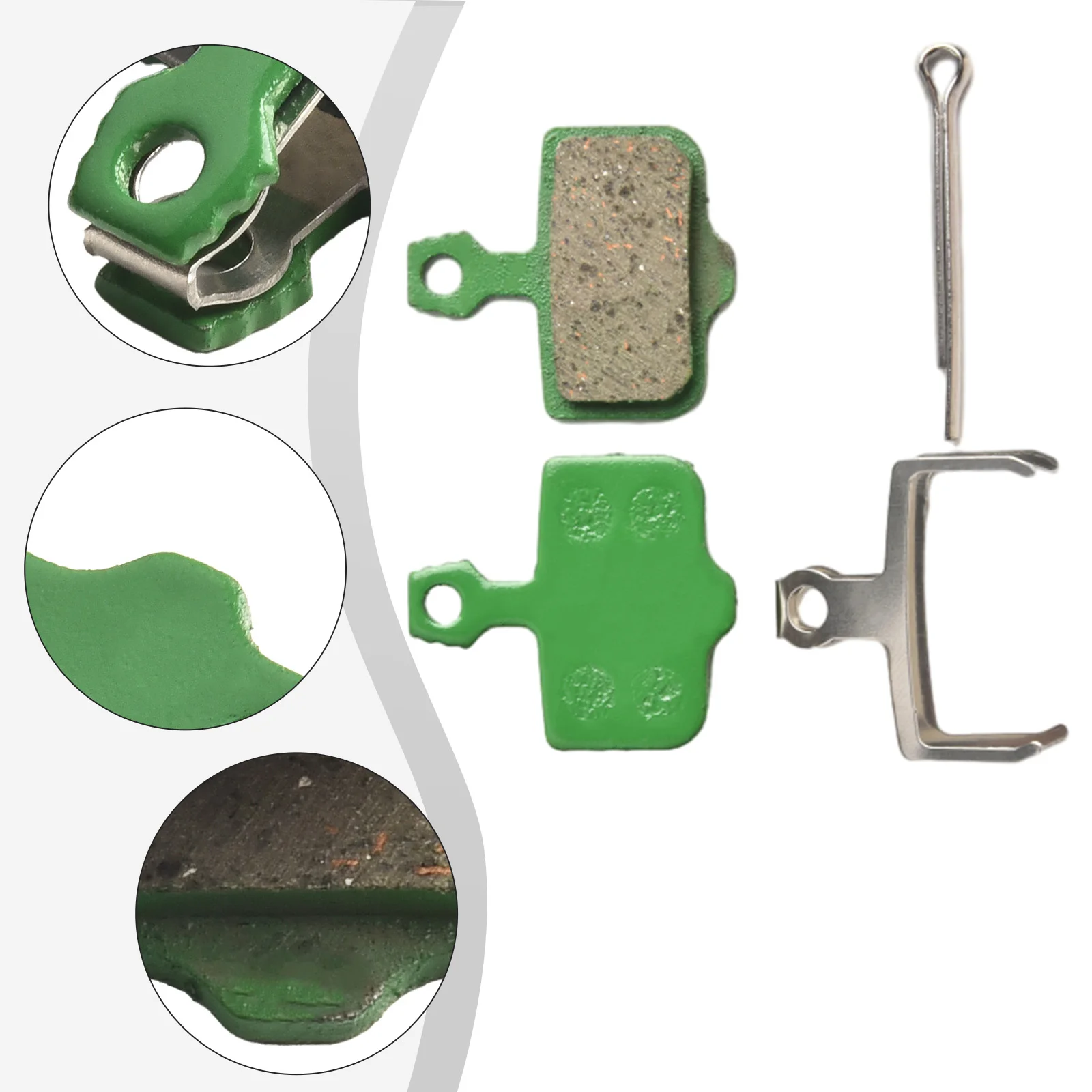 All-Metal Brake Pads Brake Pads For Biking For Heavy Usage Advanced Earthenware Construction Heat Resistant Lightweight
All-Metal Brake Pads Brake Pads For Biking For Heavy Usage Advanced Earthenware Construction Heat Resistant Lightweight
