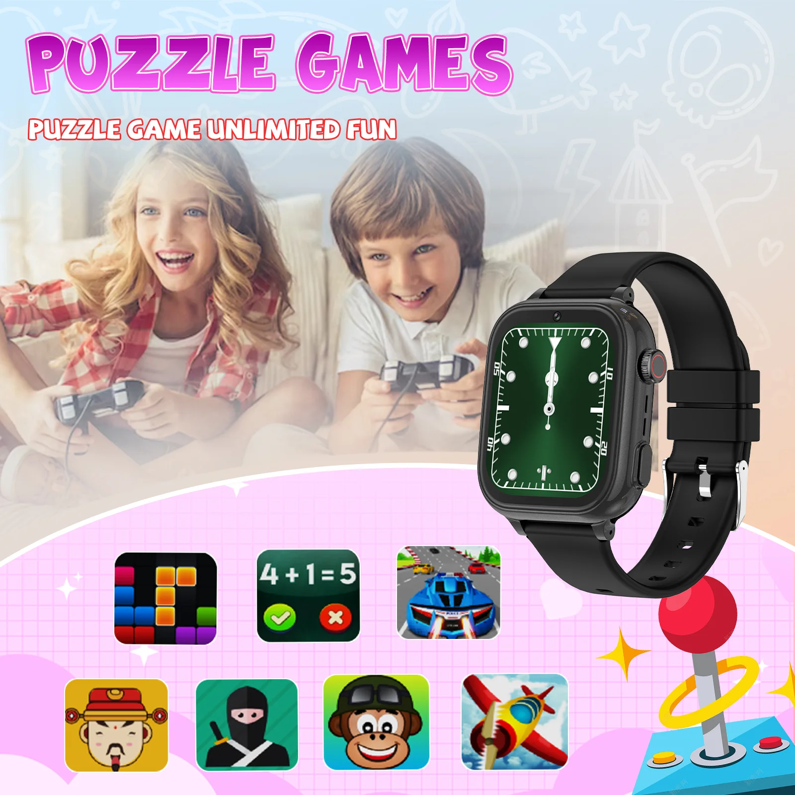 4G Kids Smart Watch with Camera WiFi GPS location Tracker SOS video call 500mAh IP68 Waterproof Children smartWatch T53C
4G Kids Smart Watch with Camera WiFi GPS location Tracker SOS video call 500mAh IP68 Waterproof Children smartWatch T53C