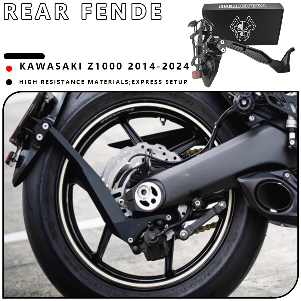MTKRACING For KAWASAKI Z1000 2014-2024 Motorcycle rear mudguard short tail license plate holder
MTKRACING For KAWASAKI Z1000 2014-2024 Motorcycle rear mudguard short tail license plate holder