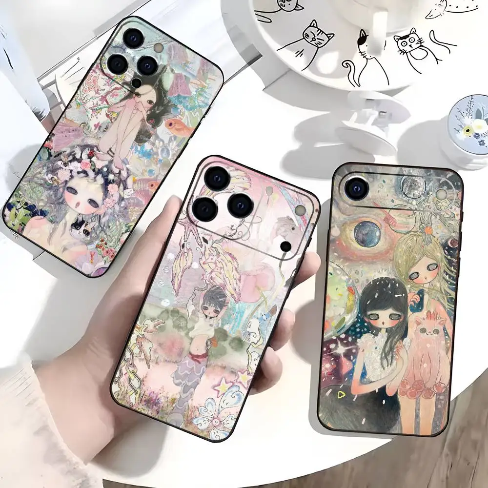 A-Aya T-Takano Art Phone Case For iPhone 17,16,15,14,13,12,11 Plus,Pro Max,XS,Soft Silicone Black Cover
A-Aya T-Takano Art Phone Case For iPhone 17,16,15,14,13,12,11 Plus,Pro Max,XS,Soft Silicone Black Cover