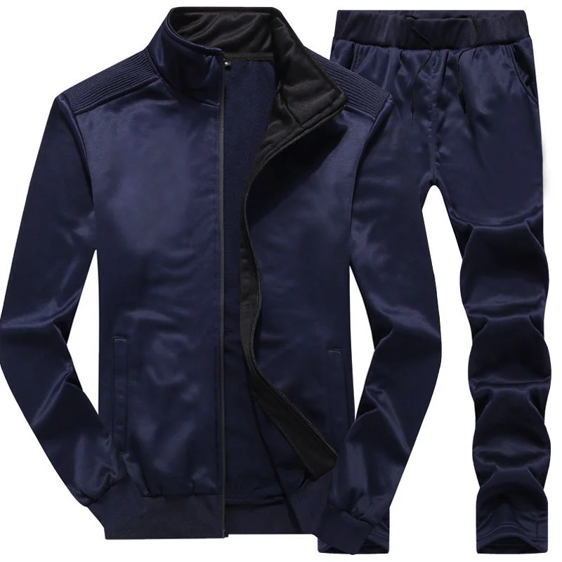 Spring and Autumn Sportswear Suit Men's Stand-up Collar Cardigan Sweatshirt Casual Fashion Trend Men's Two-piece Set
Spring and Autumn Sportswear Suit Men's Stand-up Collar Cardigan Sweatshirt Casual Fashion Trend Men's Two-piece Set