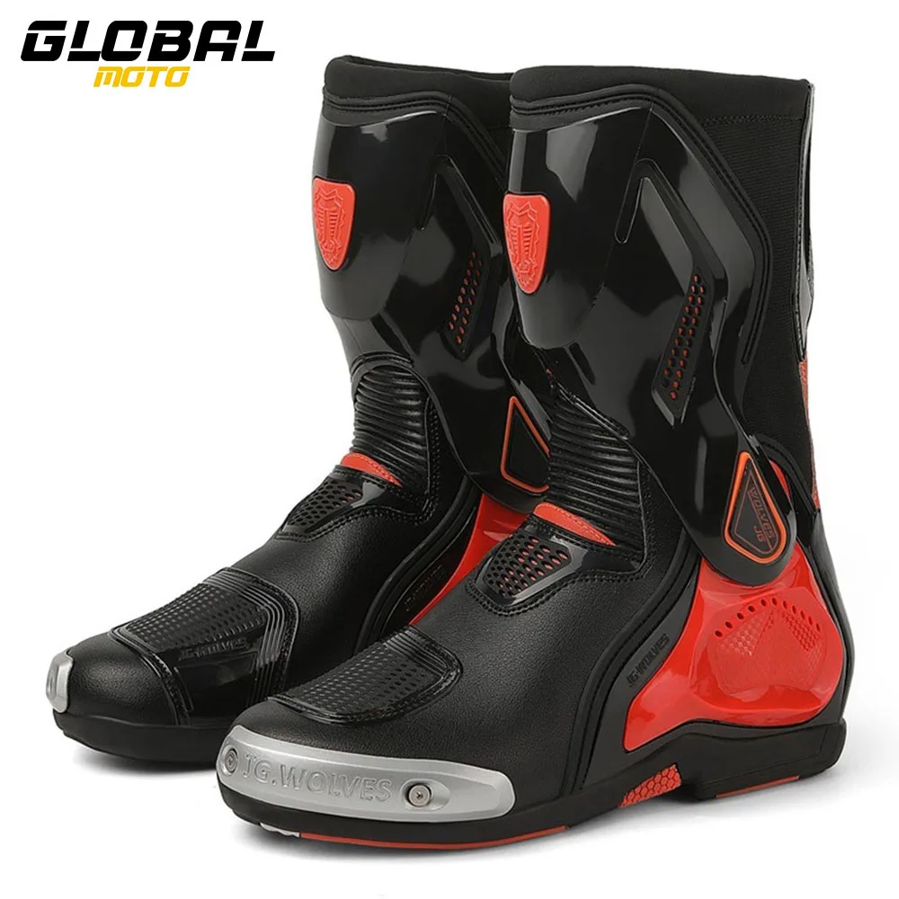 Motocross Boots Men's Motorcycle Shoes Wear Resistant Motorcycle Riding Boots Non-slip Anti Drop Motorcycle Boots
Motocross Boots Men's Motorcycle Shoes Wear Resistant Motorcycle Riding Boots Non-slip Anti Drop Motorcycle Boots