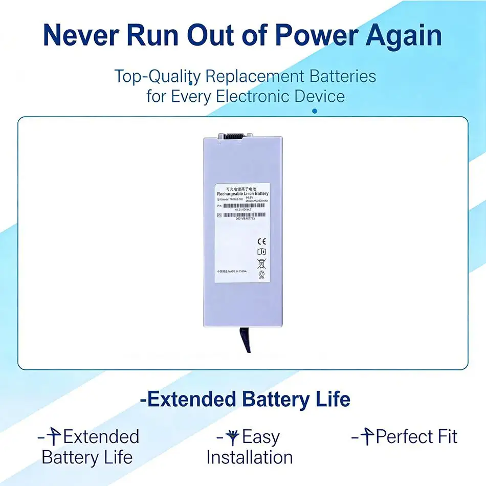 Durable Twslb-003 Twslb-002 Long-Lasting Patient Monitors Battery For Edan IM8F IM50 IM60 M50 M80 IM80 IM8 IM70 5200Mah
Durable Twslb-003 Twslb-002 Long-Lasting Patient Monitors Battery For Edan IM8F IM50 IM60 M50 M80 IM80 IM8 IM70 5200Mah