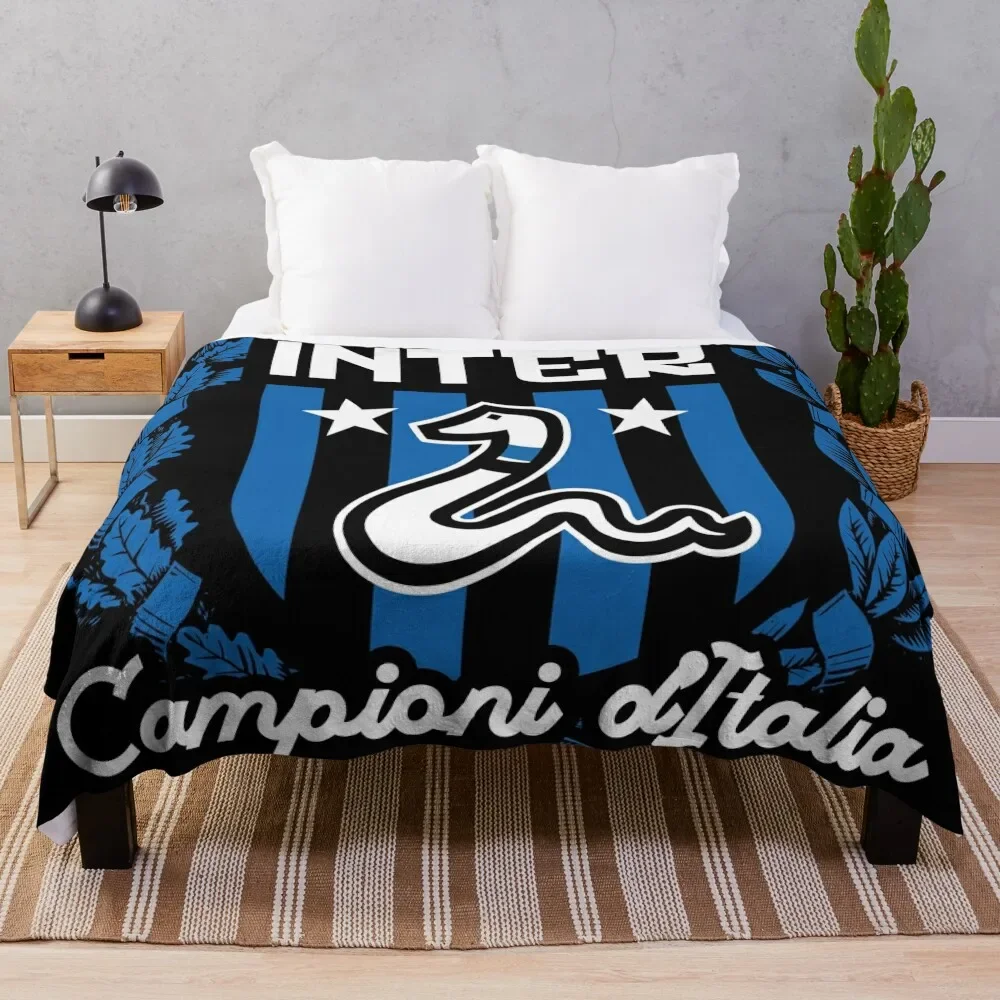 Inter Campioni d'Italia Throw Blanket halloween Plaid on the sofa Decorative Beds Blankets
Inter Campioni d'Italia Throw Blanket halloween Plaid on the sofa Decorative Beds Blankets