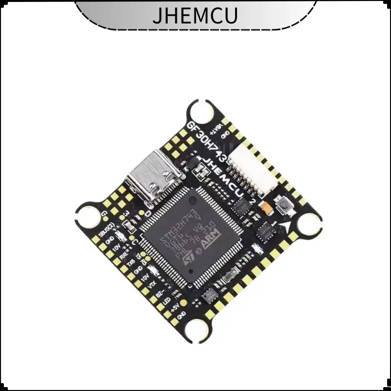 JHEMCU GF30H743 H743 480 МГц контроллер полета ICM42688P Dual Baro OSD 128M BlackBox Dual BEC 3S6S 30X30 мм для FPV дронов
JHEMCU GF30H743 H743 480 МГц контроллер полета ICM42688P Dual Baro OSD 128M BlackBox Dual BEC 3S6S 30X30 мм для FPV дронов