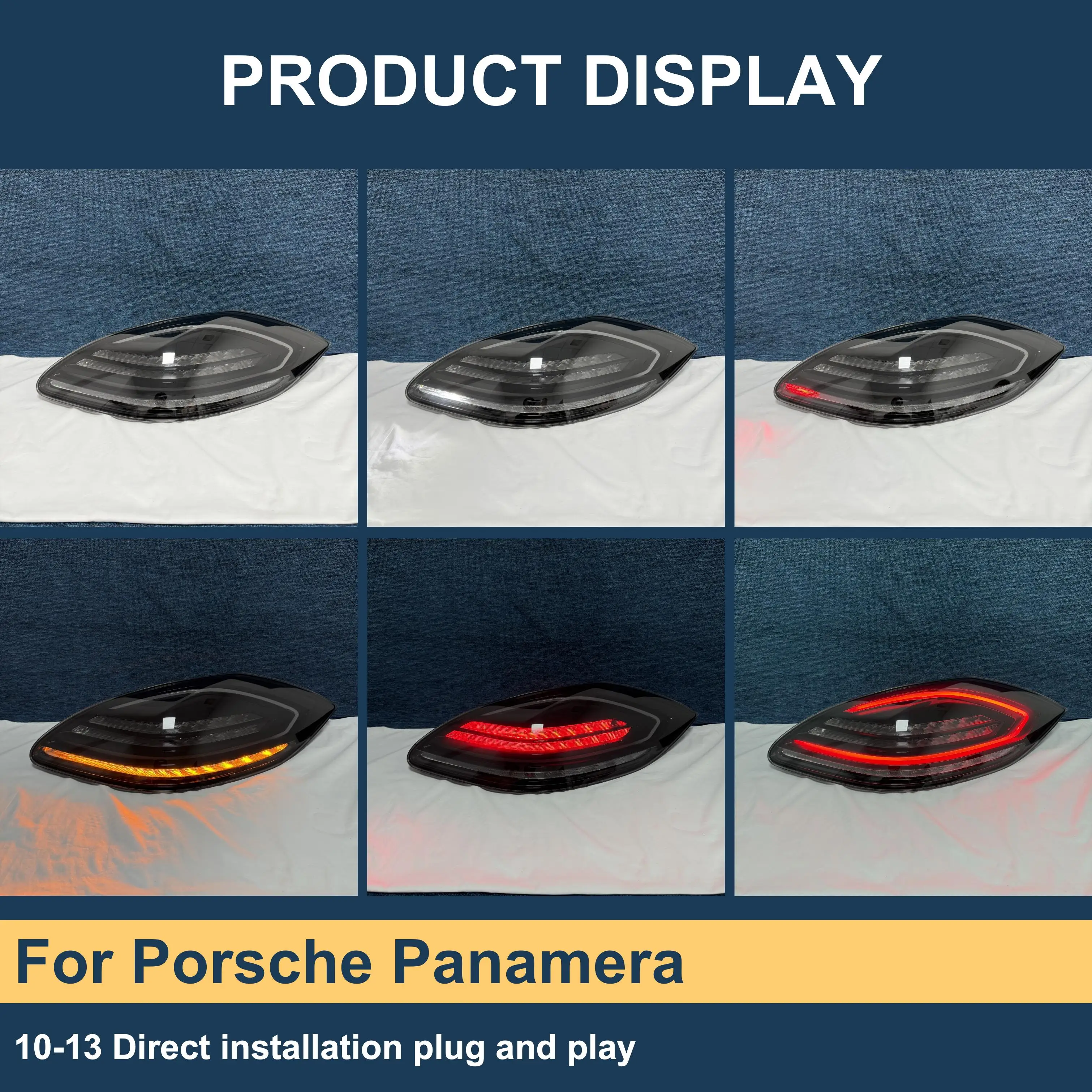 J ONE Car Accessories Rear Light 2012 LCI Tail Lights For Porsche Panamera 2010-2013 Panamera Tail Light Upgrade
J ONE Car Accessories Rear Light 2012 LCI Tail Lights For Porsche Panamera 2010-2013 Panamera Tail Light Upgrade