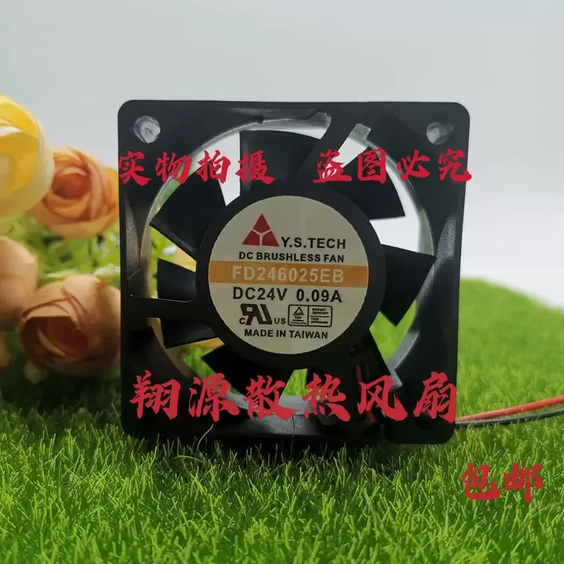 for Y.S.TECH Yuanshan FD246025EB 6CM 6025 24V 0.09A Industrial Computer Inverter Fan
for Y.S.TECH Yuanshan FD246025EB 6CM 6025 24V 0.09A Industrial Computer Inverter Fan