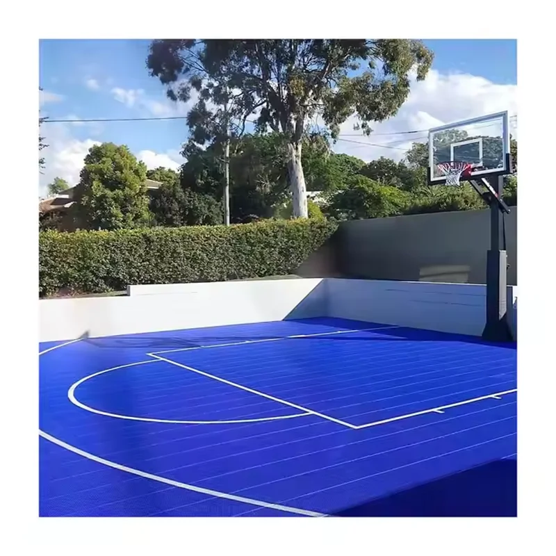 Outdoor Basketball Netball Pickleball Court Eco-friendly Interlocking Sports Flooring Mat
Outdoor Basketball Netball Pickleball Court Eco-friendly Interlocking Sports Flooring Mat